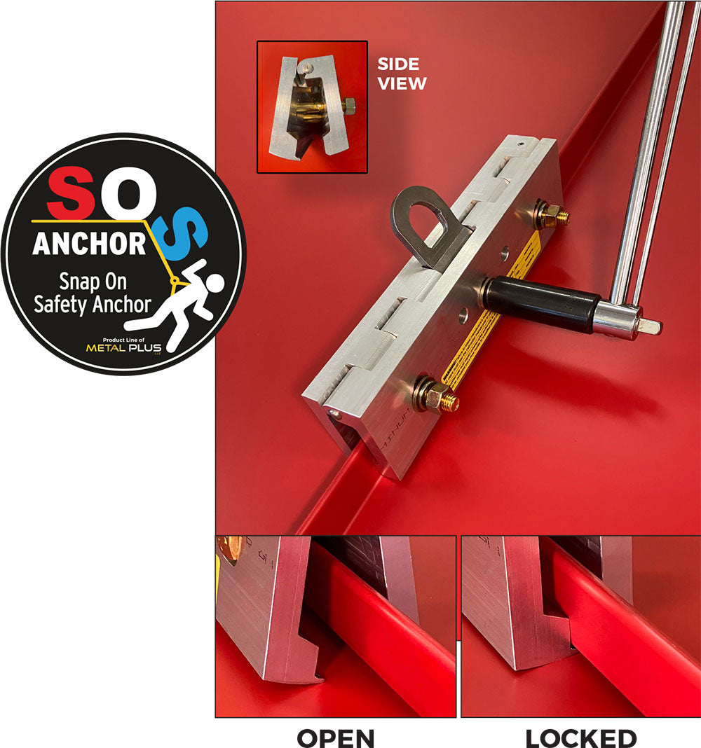 Metal Plus Snap-On Safety Anchor (SOS)
